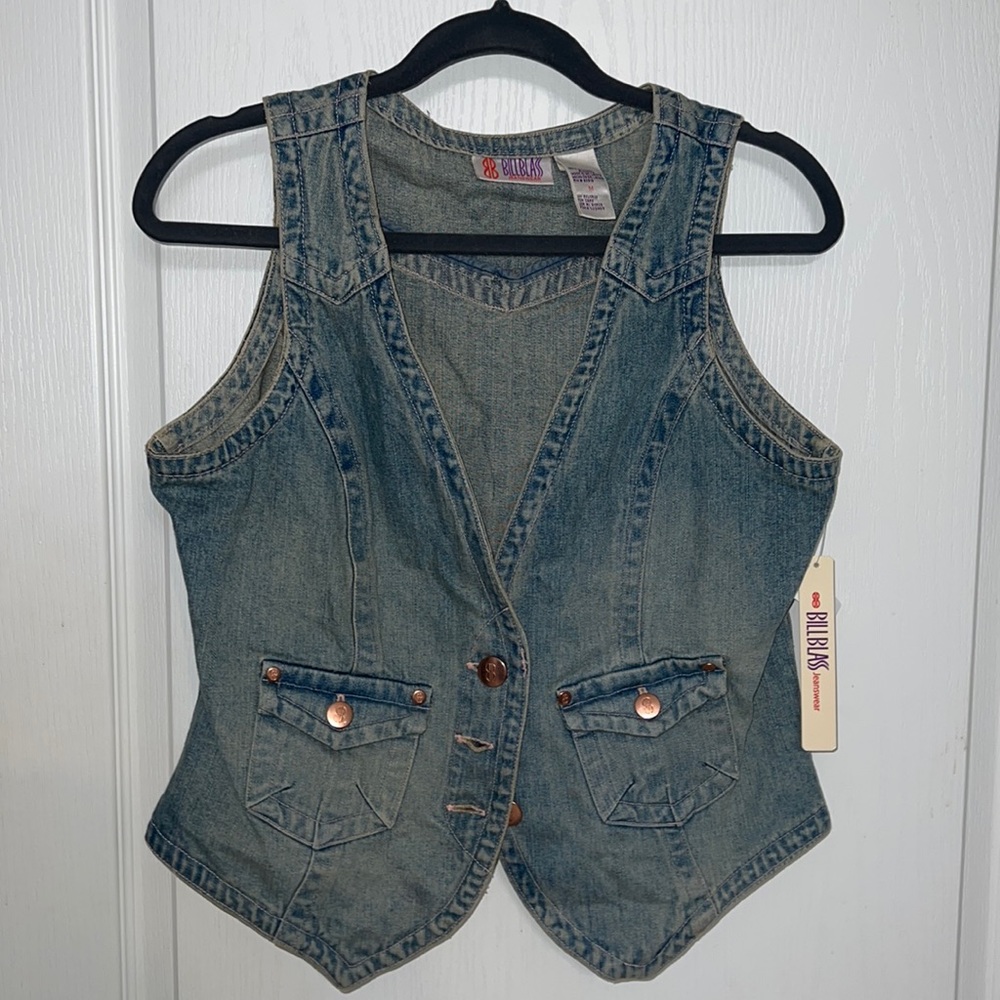 Vintage bill blass vest